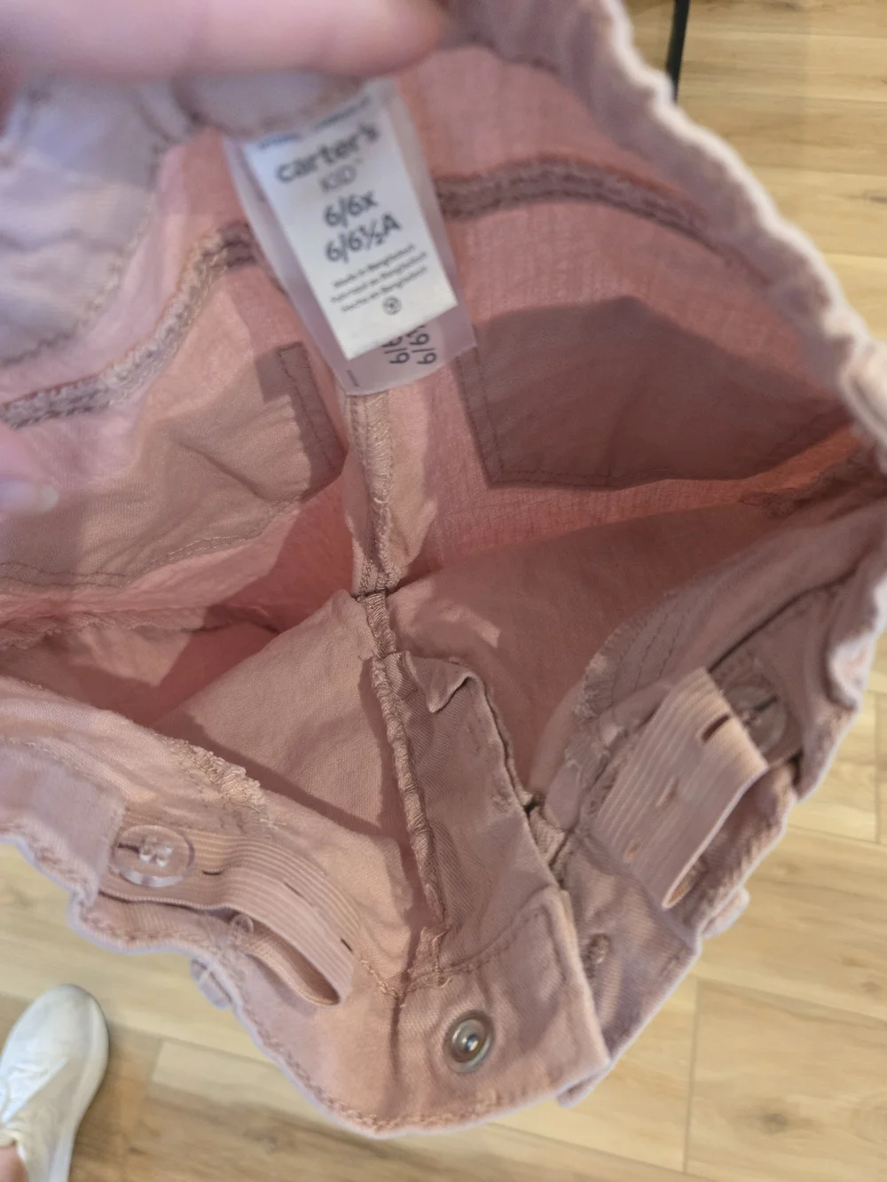 Carter's Light Pink Slim Stretch Jeans for Girls